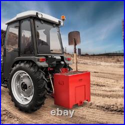 VEVOR Ballast Box 3 Point Category 1 Tractor 800lbs 5cu. Ft Tractor Ballast Box