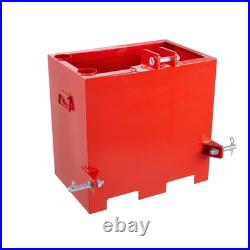 VEVOR Ballast Box 3 Point Category 1 Tractor 800lbs 5cu. Ft Tractor Ballast Box