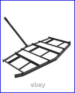VEVOR Drag Harrow 84 Width Tow Behind Drag Harrow Steel Gravel Grader ATV UTV