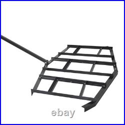 VEVOR Drag Harrow 84 Width Tow Behind Drag Harrow Steel Gravel Grader ATV UTV