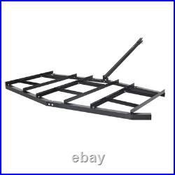 VEVOR Drag Harrow 84 Width Tow Behind Drag Harrow Steel Gravel Grader ATV UTV