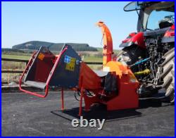 Venom RX125 Tractor Mounted Hydraulic PTO Chipper by Rock Machinery