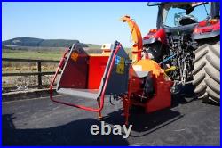 Venom RX125 Tractor Mounted Hydraulic PTO Chipper by Rock Machinery
