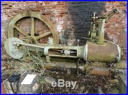 Victorian Steam Stationery Engine CC Wakefield Pickering Combination