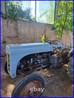 Vintage Grey Farm Tractor Tea20
