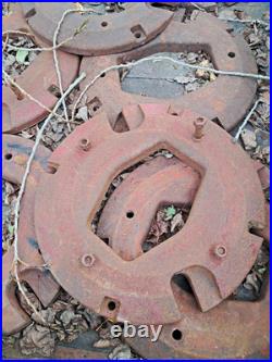 Vintage International Harvester / Farmall Rear Wheel Weights