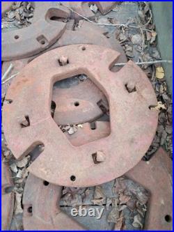 Vintage International Harvester / Farmall Rear Wheel Weights