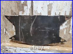 Vintage John Deere Porcelain Sign Old Farm Equipment Tractor Agricultural Barn