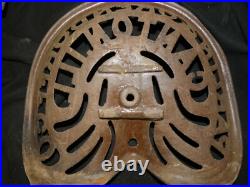 Vintage Rare Parlin & Orendorf Canon Tractor Implement Seat Cast Iron Farm