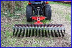 W-LR6 Winton 6ft Landscape Rake For Compact Tractors