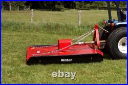 W-TM180K Winton Topper Mower 1.8m Wide For Compact Tractors
