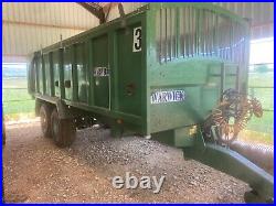Warwick 14 ton Fastmaster Grain Trailer Deere Fendt Fastrac Bailey