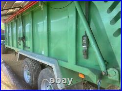 Warwick 14 ton Fastmaster Grain Trailer Deere Fendt Fastrac Bailey
