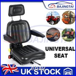 Waterproof Quality Suspension Seat For Tractors Excavators Plant Machinery Mower