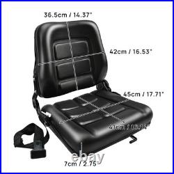 Waterproof Universal Tractor Seat Adjustable Forklift Digger Mower Dumper Seat