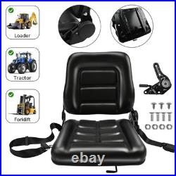 Waterproof Universal Tractor Seat Adjustable Forklift Digger Mower Dumper Seat