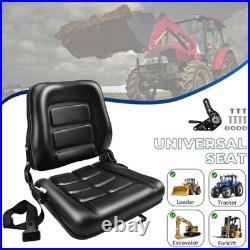 Waterproof Universal Tractor Seat Adjustable Forklift Digger Mower Dumper Seat
