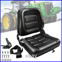 Waterproof Universal Tractor Seat Adjustable Forklift Digger Mower Dumper Seat A