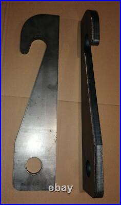 Weidemann Hd 2pc Brackets For Loader Telehandler Tractor John Deere Jcb Matbro