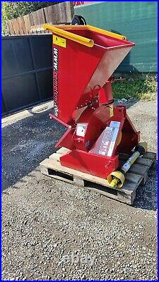 Wood Chipper Pto Powered Remetcnc Rt630 5 Compact Tractor-december Offer