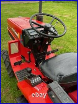 Yanmar 4wd compact mini tractor with new winton flail mower