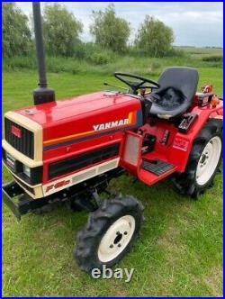 Yanmar 4wd compact mini tractor with new winton flail mower
